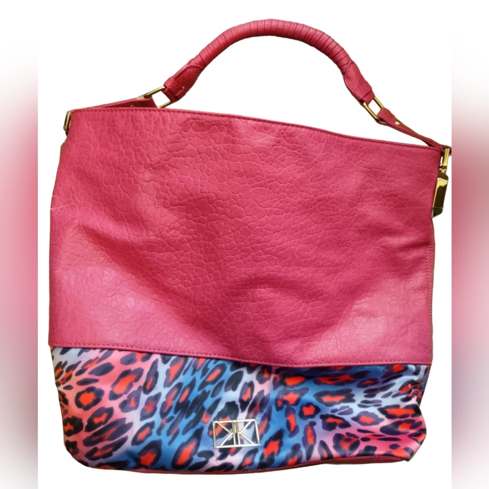 Kardashian Kollection Stylish Pink and Multicolor Women's Bag Purse NWOT *AS IS